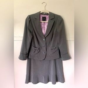 80s VTG My Michelle Skirt/Blazer Set